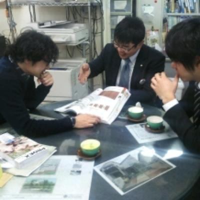 150417エバーアートウォール説明中 150417エバーアートウォール説明中