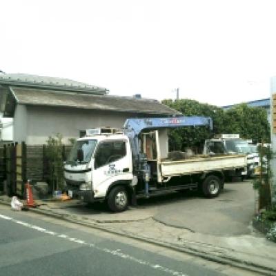 150501作庭中 150501作庭中