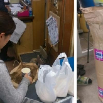 151023お米配給 151023お米配給