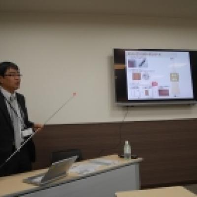 研修中 松山さん 研修中 松山さん