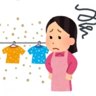 洗濯 花粉 洗濯 花粉