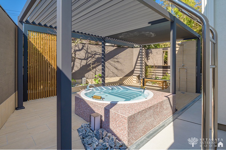 大田区 石積み タイル貼り ライティング ルーフ 和風 グランドアートウォール 植栽 大田区 石積み タイル貼り ライティング ルーフ 和風 グランドアートウォール 植栽