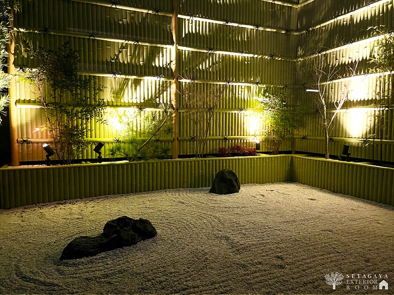 渋谷区 和モダン 建仁寺垣 枯山水 渋谷区 和モダン 建仁寺垣 枯山水